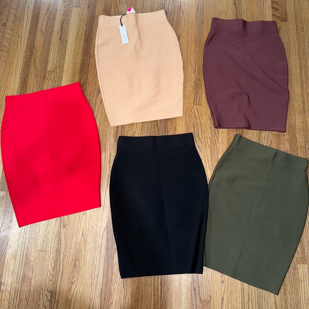 Bandage skirt lot